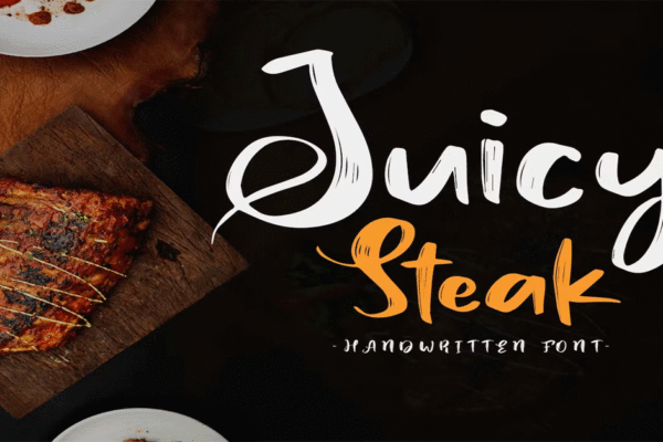 Juicy Steak Premium Free Font Download