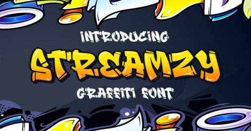 Streamzy Graffiti Music Premium Free Font