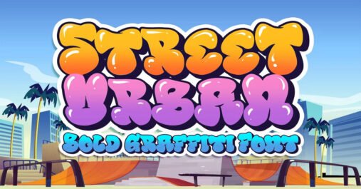 Street Urban Graffiti Comic Premium Font