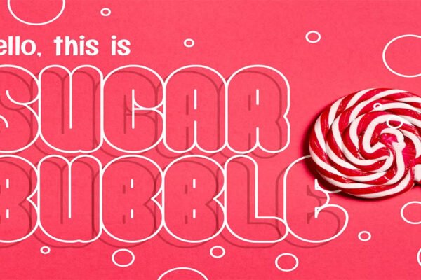 Sugar Bubble Playful Comic Premium Font