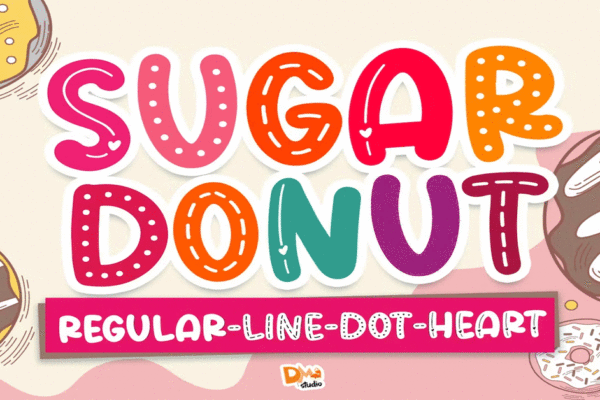 Sugar Donut Crafty Premium Free Font