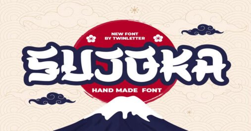 Sujoka Japanese Style Premium Font