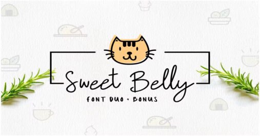 Sweet Belly Flyer Premium Free Font