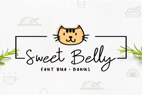 Sweet Belly Flyer Premium Free Font