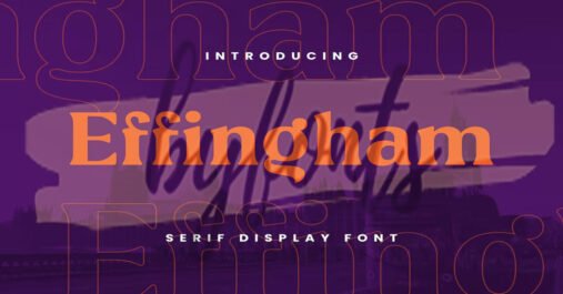 Effingham Elegant, Luxury Premium Free Font