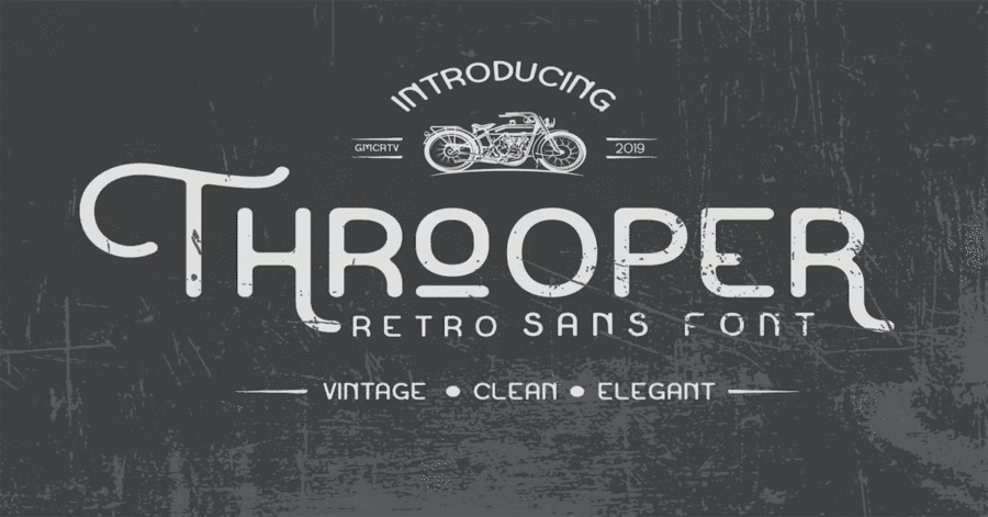 Throoper Adobe Bold Simple Premium Free Font