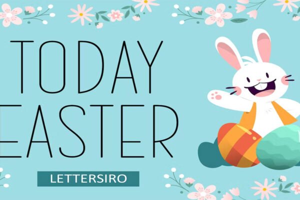 Today Easter Premium Free Font