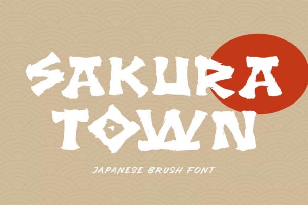 Sakura Town Chinese Premium Font