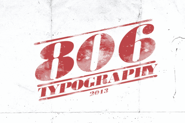 806 Typography Premium Free Font Download