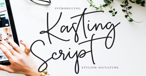 Kasting Script, Signature, Instagram Download Free Font