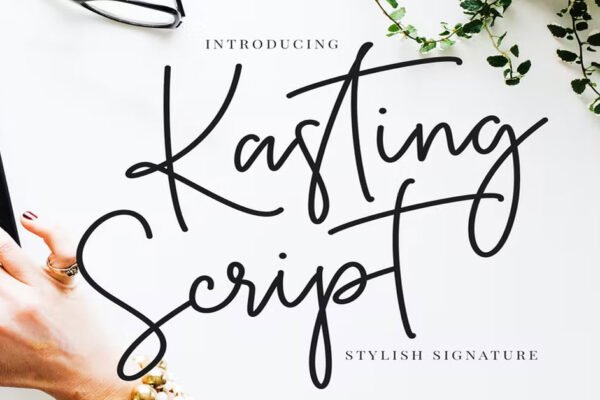 Kasting Script, Signature, Instagram download free Font