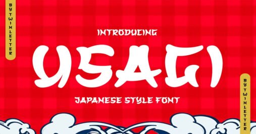 Usagi Faux Japanese Premium Font