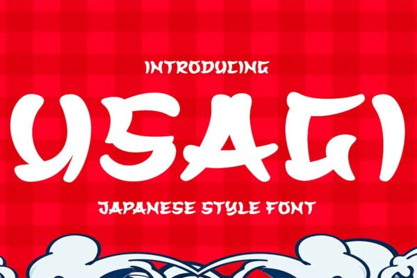 Usagi Faux Japanese Premium Font