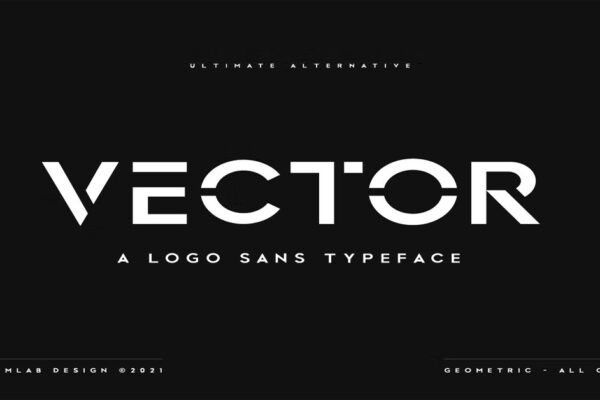 Vector Logo Premium Free Font