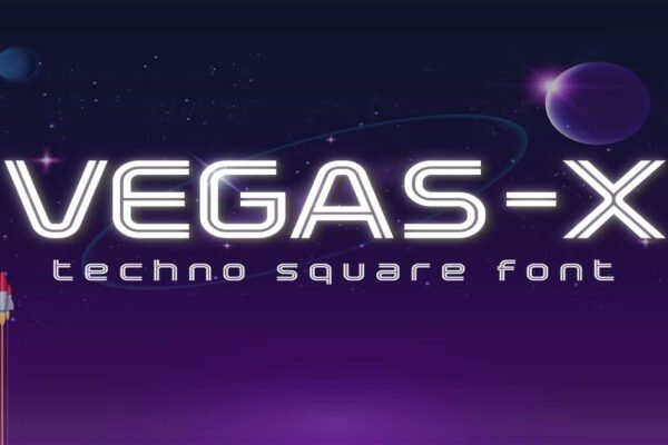 Vegas-x Icon Premium Free Font