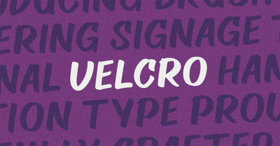 Velcro Brush Premium Free Font Download