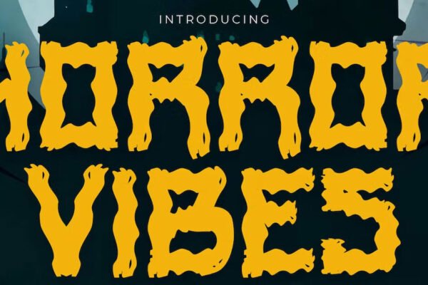 Horror Vibes Handcrafted Premium Font