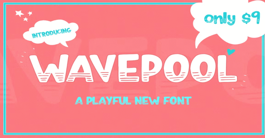 Wavepool Premium Free Font Download