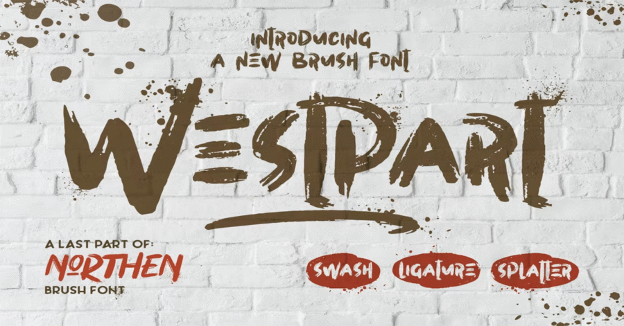 Westpart Brush Premium Free Font Download