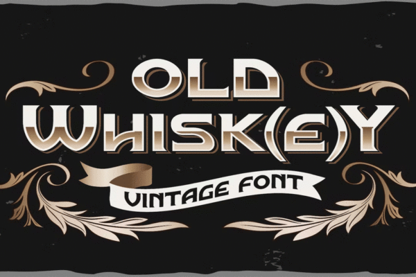 Old Whisk(e)y Font Download Premium Free