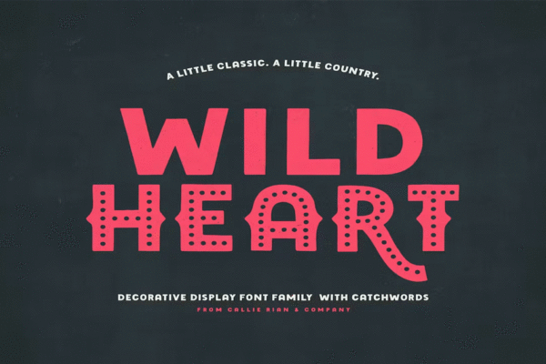 Wild Heart Download Premium Free Font