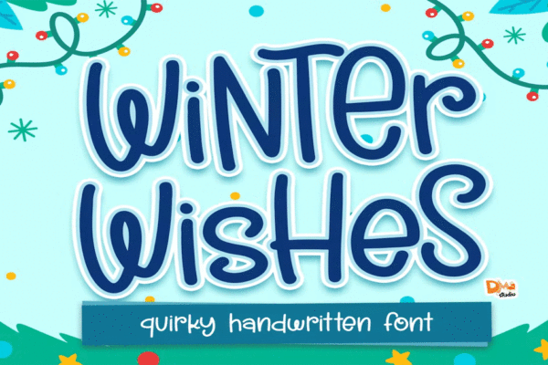 Winter Wishes Premium Free Font Download