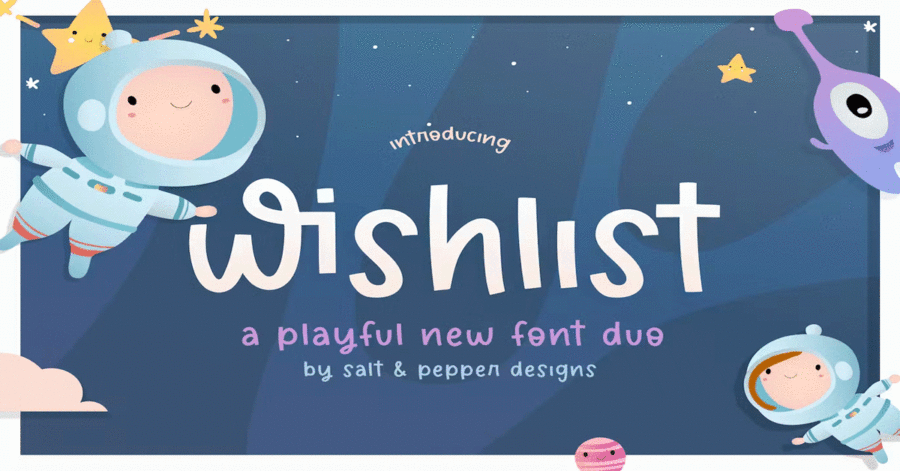 Wishlist Font Duo Premium Free Font