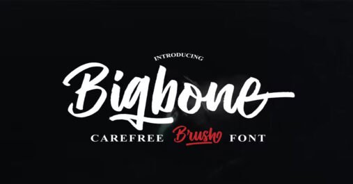 Bigbone Brand Free Premium font