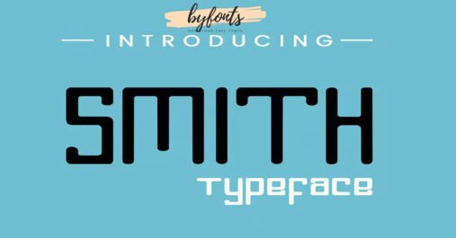 Smith Typeface, Rita Smitfont Download Premium Free Font