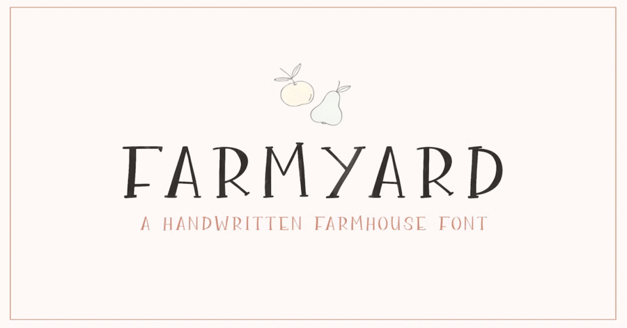 Farmyard Premium Free Font Download