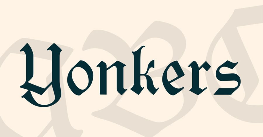 Yonkers Old English Premium Free Font
